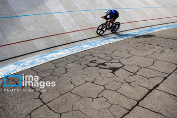 3rd stage of cycling league in Tehran