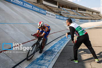 3rd stage of cycling league in Tehran