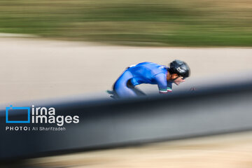 3rd stage of cycling league in Tehran