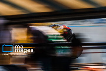 3rd stage of cycling league in Tehran