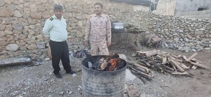 عامل قطع درختان بلوط در باشت شناسایی شد