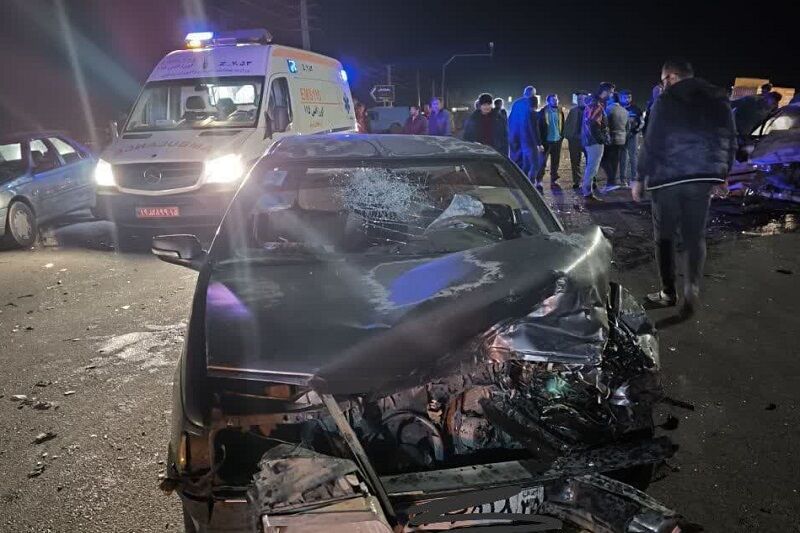 برخورد کمپرسی با پراید در جاده اهر به تبریز هفت مصدوم برجا گذاشت برخورد کمپرسی با پراید در جاده اهر به تبریز هفت مصدوم برجا گذاشت