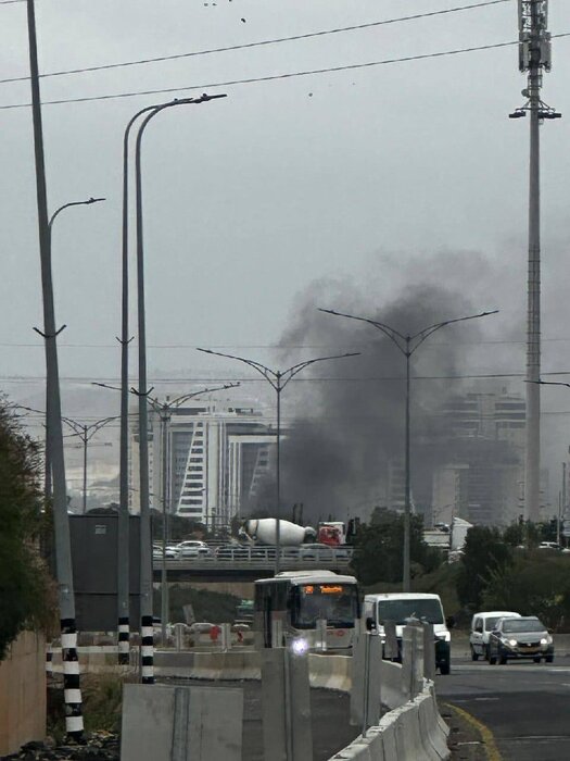 حمله موشکی دوباره حزبالله به تلآویو + فیلم