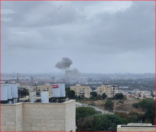 حمله موشکی دوباره حزبالله به تلآویو + فیلم
