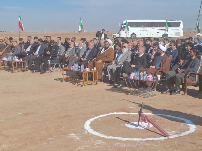 ساخت مجموعه مسکن ملی شهر عشق آباد نیشابور آغاز شد