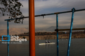 Sprint kayak championships in Tehran