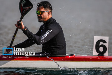 Sprint kayak championships in Tehran