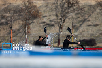 Sprint kayak championships in Tehran