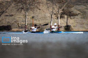 Sprint kayak championships in Tehran