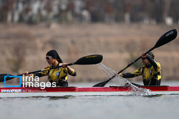 Sprint kayak championships in Tehran