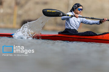 Sprint kayak championships in Tehran