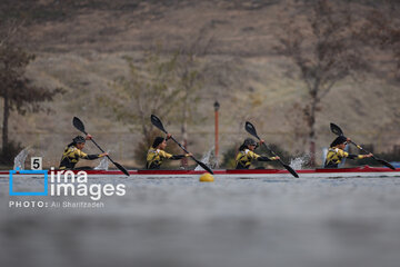 Sprint kayak championships in Tehran