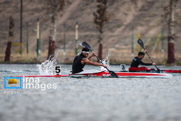 Sprint kayak championships in Tehran