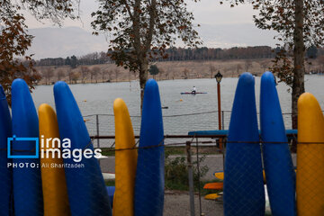 Sprint kayak championships in Tehran