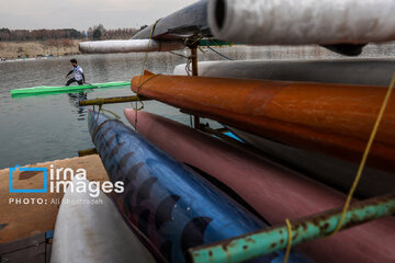 Sprint kayak championships in Tehran