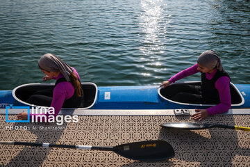 Sprint kayak championships in Tehran