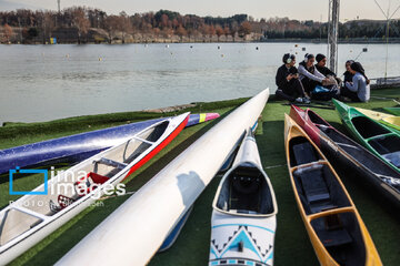 Sprint kayak championships in Tehran