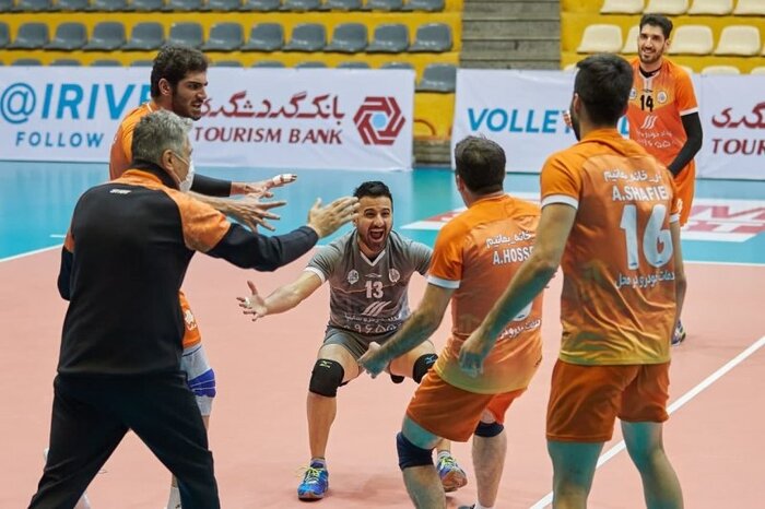 لیگ برتر والیبال کشور | عزم مازندرانیها برای توقف خودروسازان