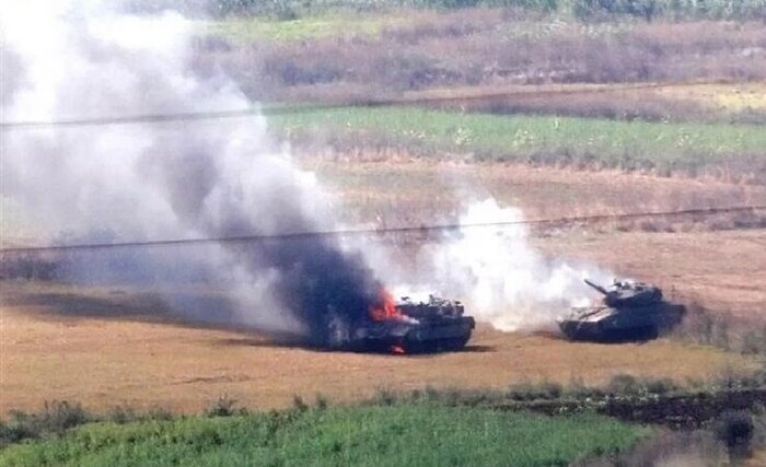 Un alto comandante del ejército del régimen sionistas destaca las amenazas que enfrentan los tanques israelíes en el sur del Líbano