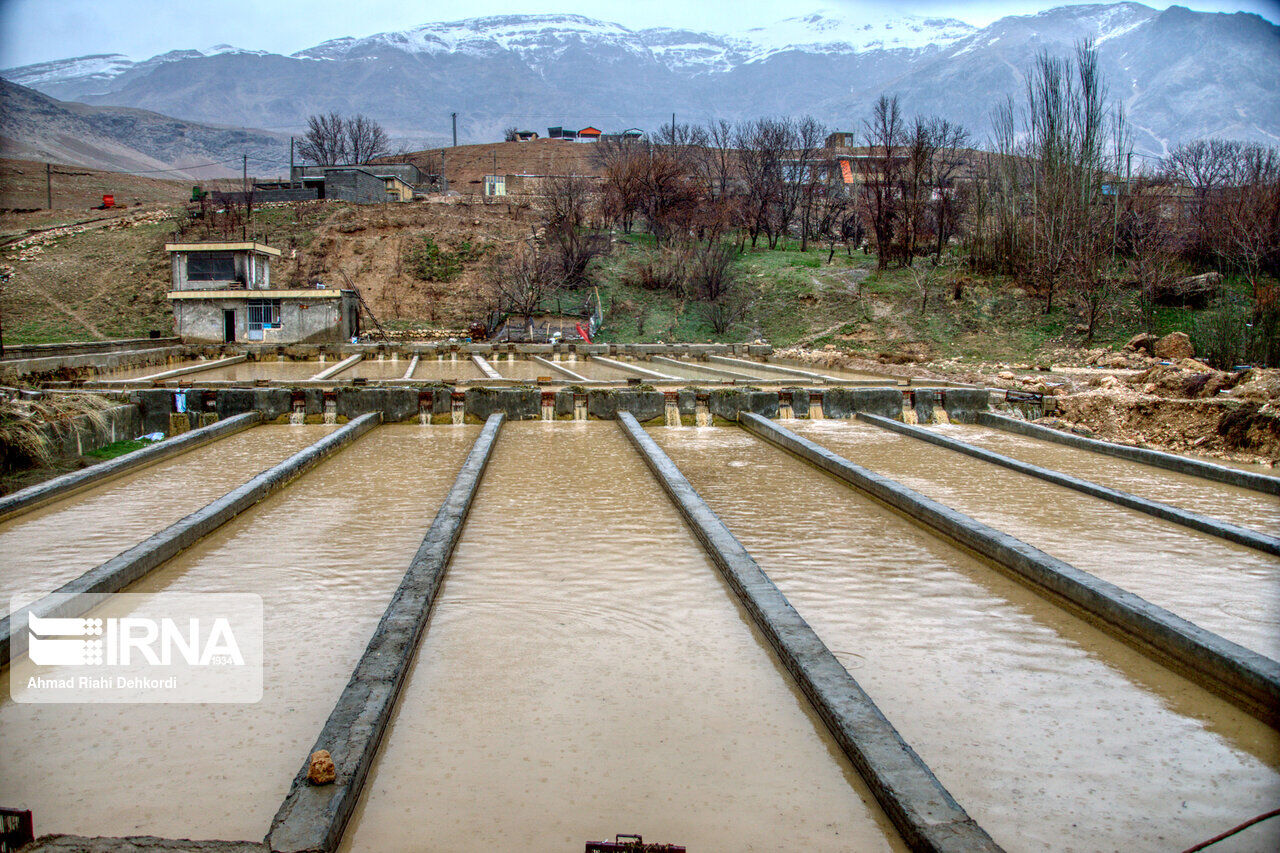 سامانه بارشی اخیر ۴۲ میلیمتر باران در کوهرنگ به همراه داشت