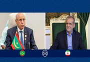 Pezeshkian congratulates president of Mauritania on nat'l day