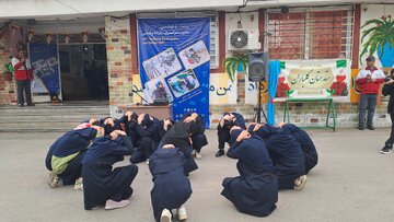 برگزاری مانور آمادگی «زلزله و ایمنی» در ۲۵۰۰ مدرسه همدان