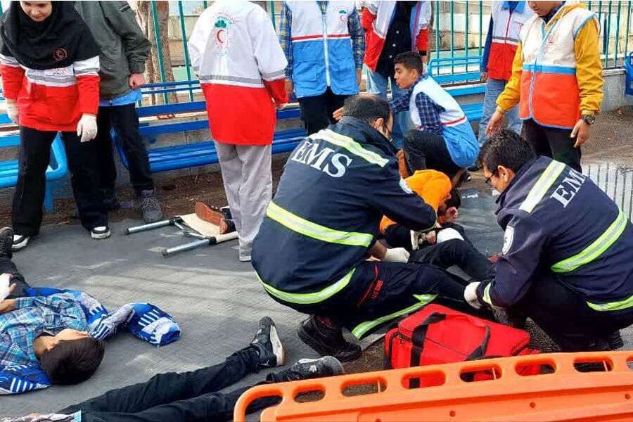 برگزاری مانور زلزله در ۱۷۳ مدرسه پردیس