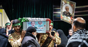 Funeral procession for Martyr Pourhashemi held in Tehran