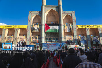 Welcoming ceremony for anonymous martyrs in Iran’s Yazd