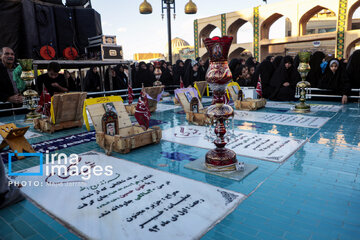 Welcoming ceremony for anonymous martyrs in Iran’s Yazd