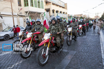 Welcoming ceremony for anonymous martyrs in Iran’s Yazd