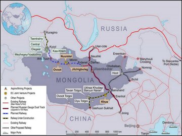 راهگذر روسیه-مغولستان-چین؛ رویکرد آسیایی مسکو و میل پکن برای اتصال به اروپا
