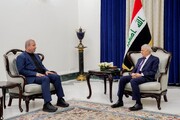 Iran ambassador, Iraqi president discusd regional developments