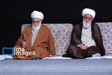 Supreme Leader attends mourning ceremony of Hazrat Fatemeh (PBUH)