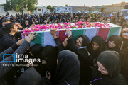 Funeral ceremony of anonymous martyrs in Iran’s Kish Island