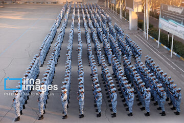 Joint morning formation in Sattari Aeronautical University