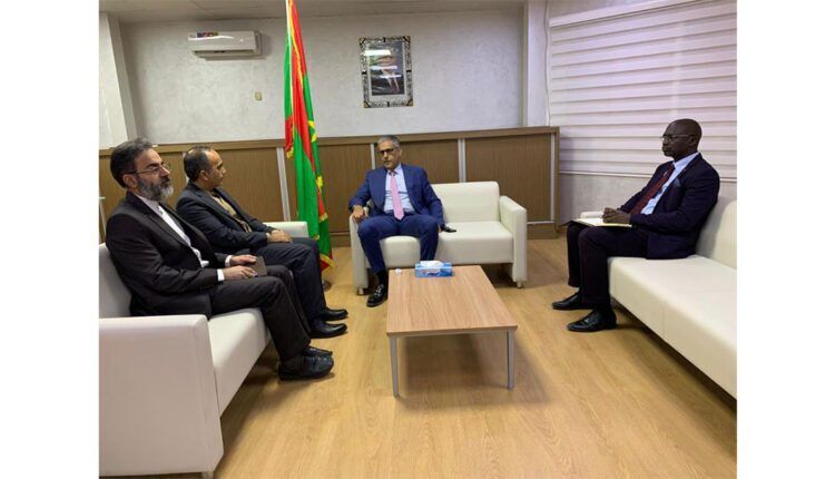 Iran's ambassador meets Mauritania energy and  minister