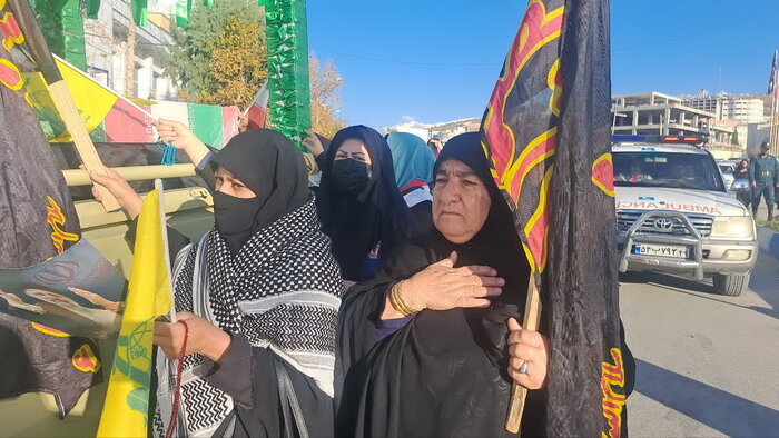 کهگیلویه وبویراحمد غرق ماتم/ آلاله های گمنام در آغوش سوگواران فاطمی