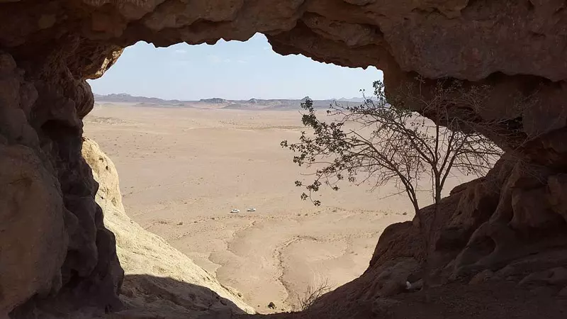 کویر پلوند در خراسان جنوبی؛ محل تلاقی کویر و کوهستان