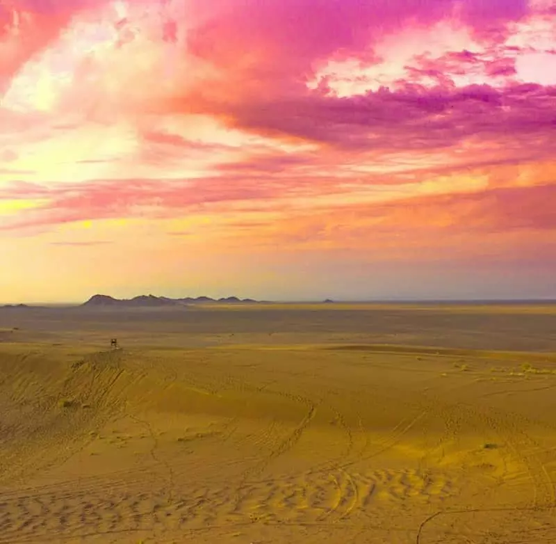 کویر پلوند در خراسان جنوبی؛ محل تلاقی کویر و کوهستان