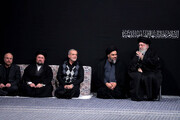 Leader attends last night of martyrdom anniv. ceremony of Hazrat Fatemeh