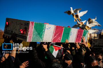 Iranians bid farewell to 300 anonymous martyrs across Iran