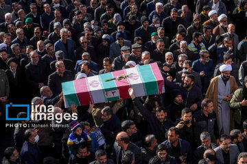 Iranians bid farewell to 300 anonymous martyrs across Iran