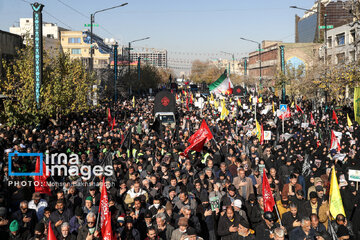 Iranians bid farewell to 300 anonymous martyrs across Iran