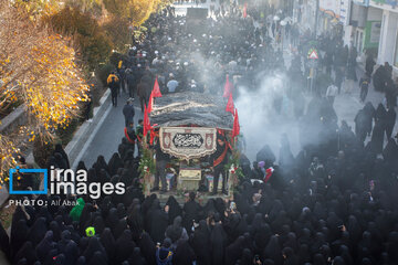 Iranians bid farewell to 300 anonymous martyrs across Iran