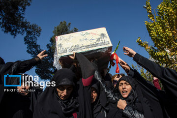 Iranians bid farewell to 300 anonymous martyrs across Iran