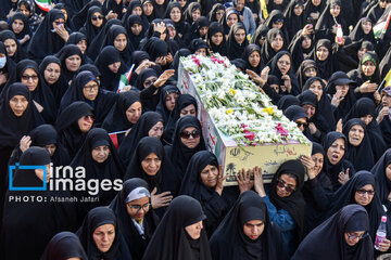 Iranians bid farewell to 300 anonymous martyrs across Iran