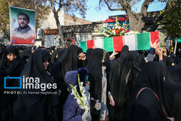 Iranians bid farewell to 300 anonymous martyrs across Iran