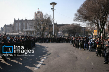 Iranians bid farewell to 300 anonymous martyrs across Iran