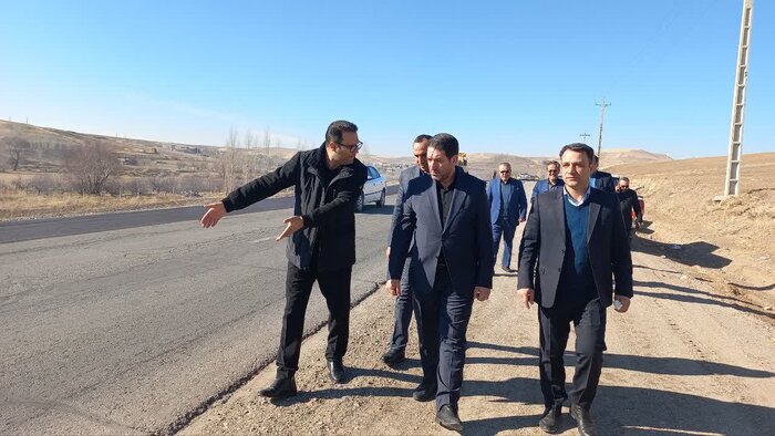 آسفالتریزی در مسیر هشترود به دامناب آغاز شد